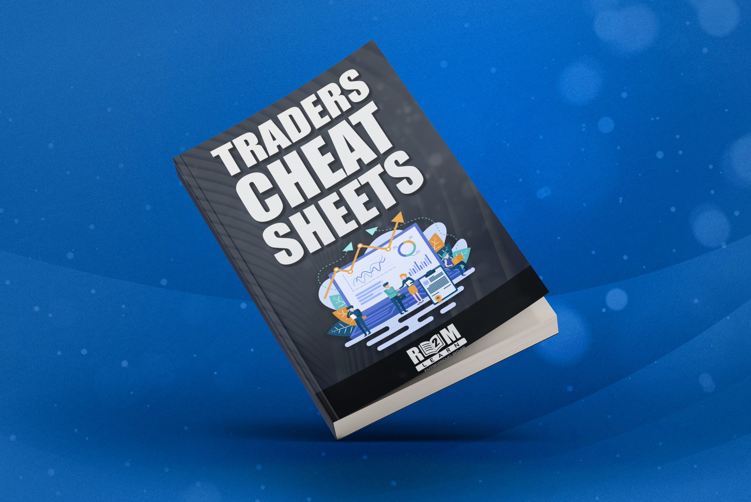 traders cheat sheets Soft Cover Book Mock-Up. v3